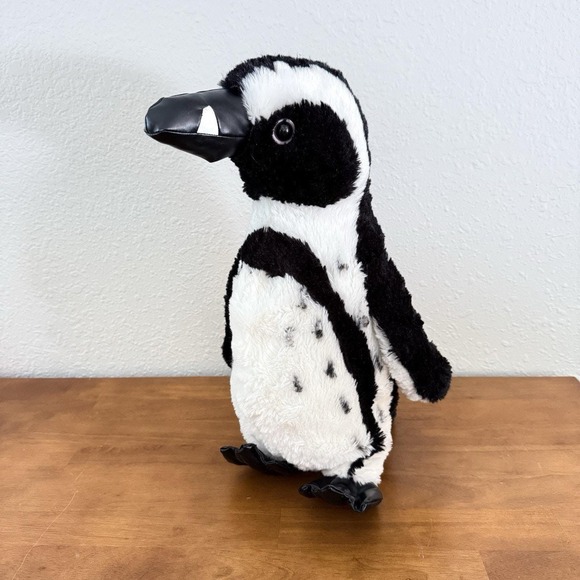Big Adventure Planet Black And White Penguin 18" Plush Stuffed Animal *READ T71 - Picture 1 of 6
